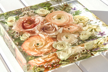 Wedding Already Past Flowers Preserved in Resin