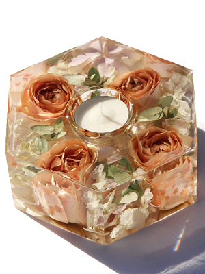 5 inch Hexagon Tealight