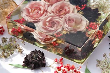 Rose Epoxy Resin Mold – IntoResin