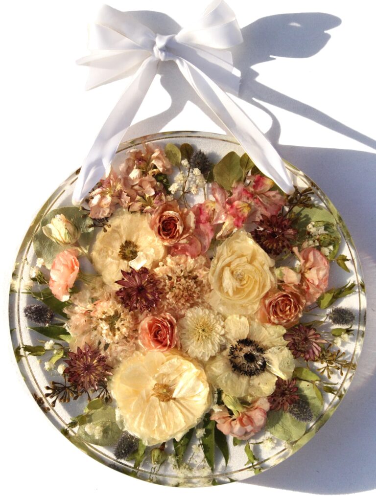 Pressed Flower Wall Hanging
