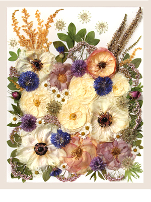 3D Resin Flower Frames